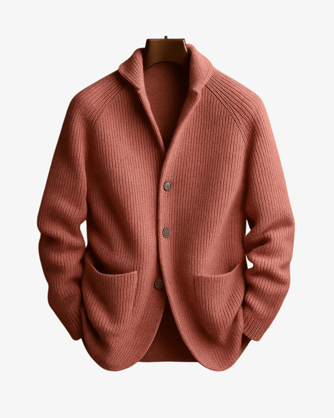 Tailored Knit Cardigan with Button Front for Casual Wear - Satinni