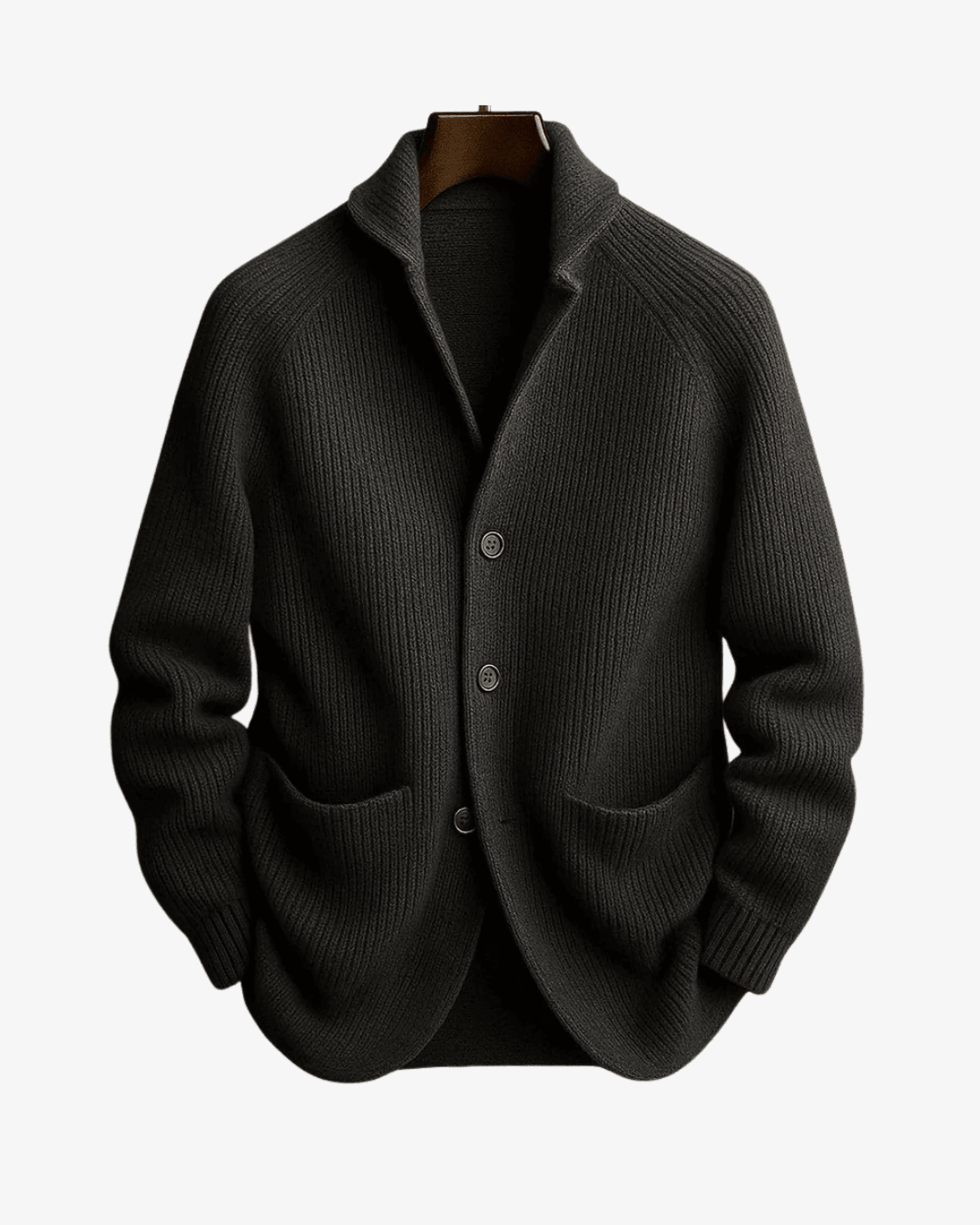 Tailored Knit Cardigan with Button Front for Casual Wear - Satinni