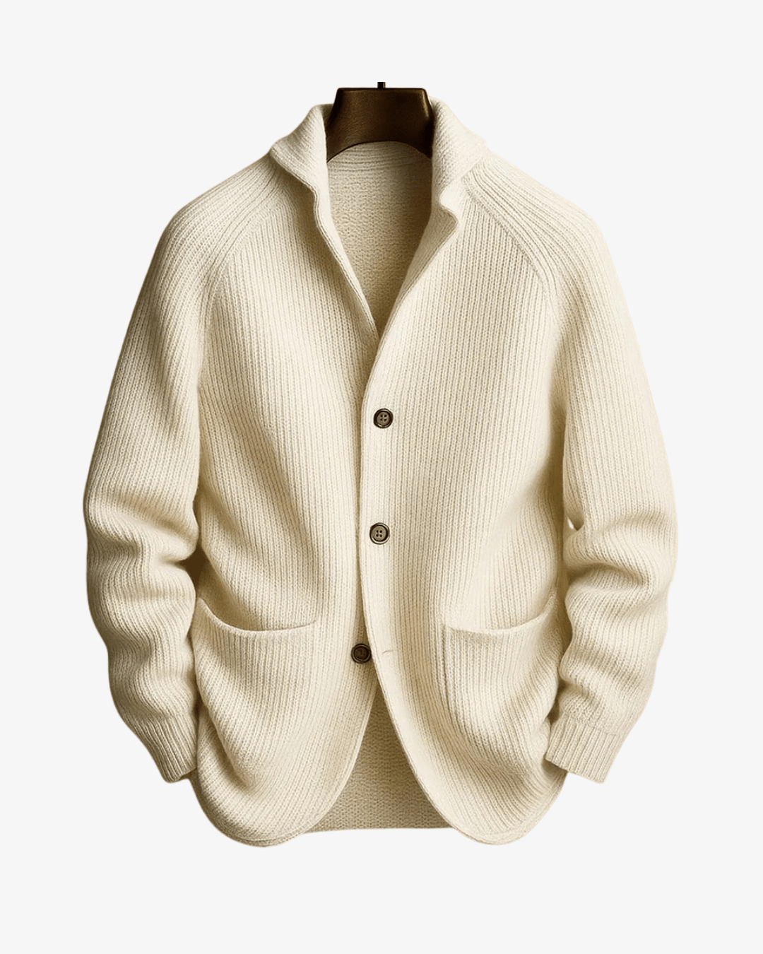 Tailored Knit Cardigan with Button Front for Casual Wear - Satinni