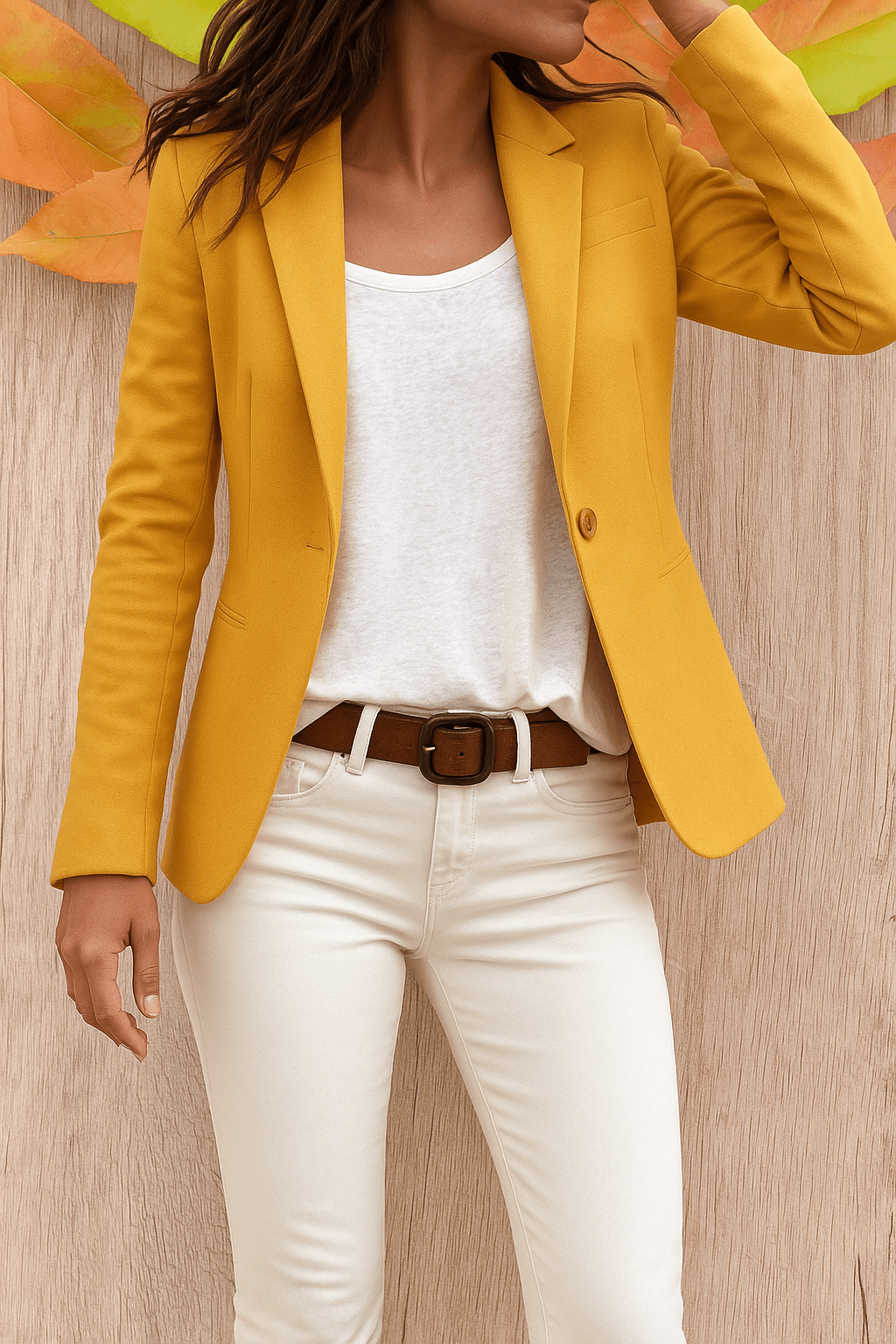 Tailored Office Blazer for Women | Professional Fit | Versatile Workwear - Satinni