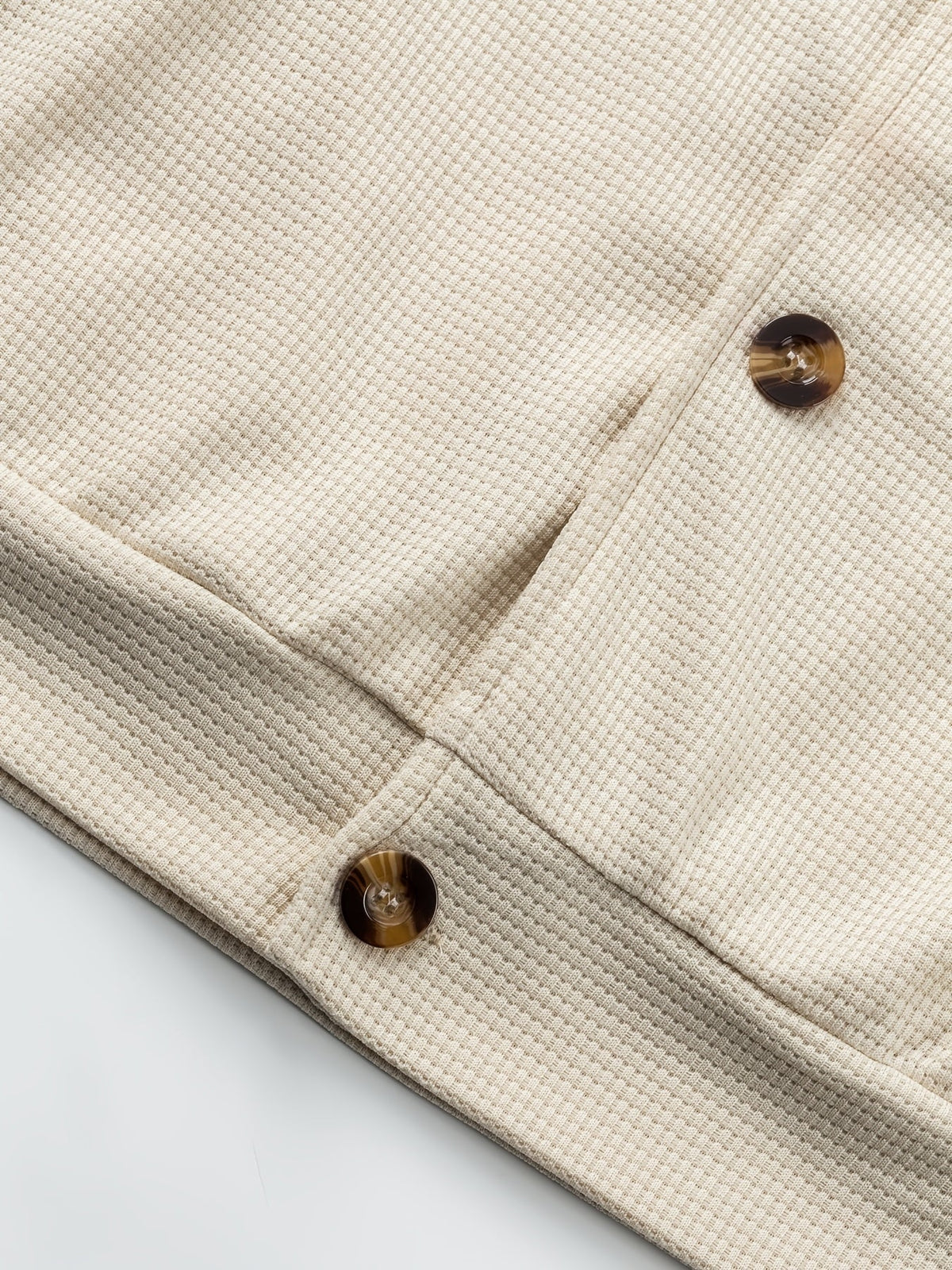 Textured Button-Up Jacket for Men | Casual Wear | Versatile Layering Piece - Satinni