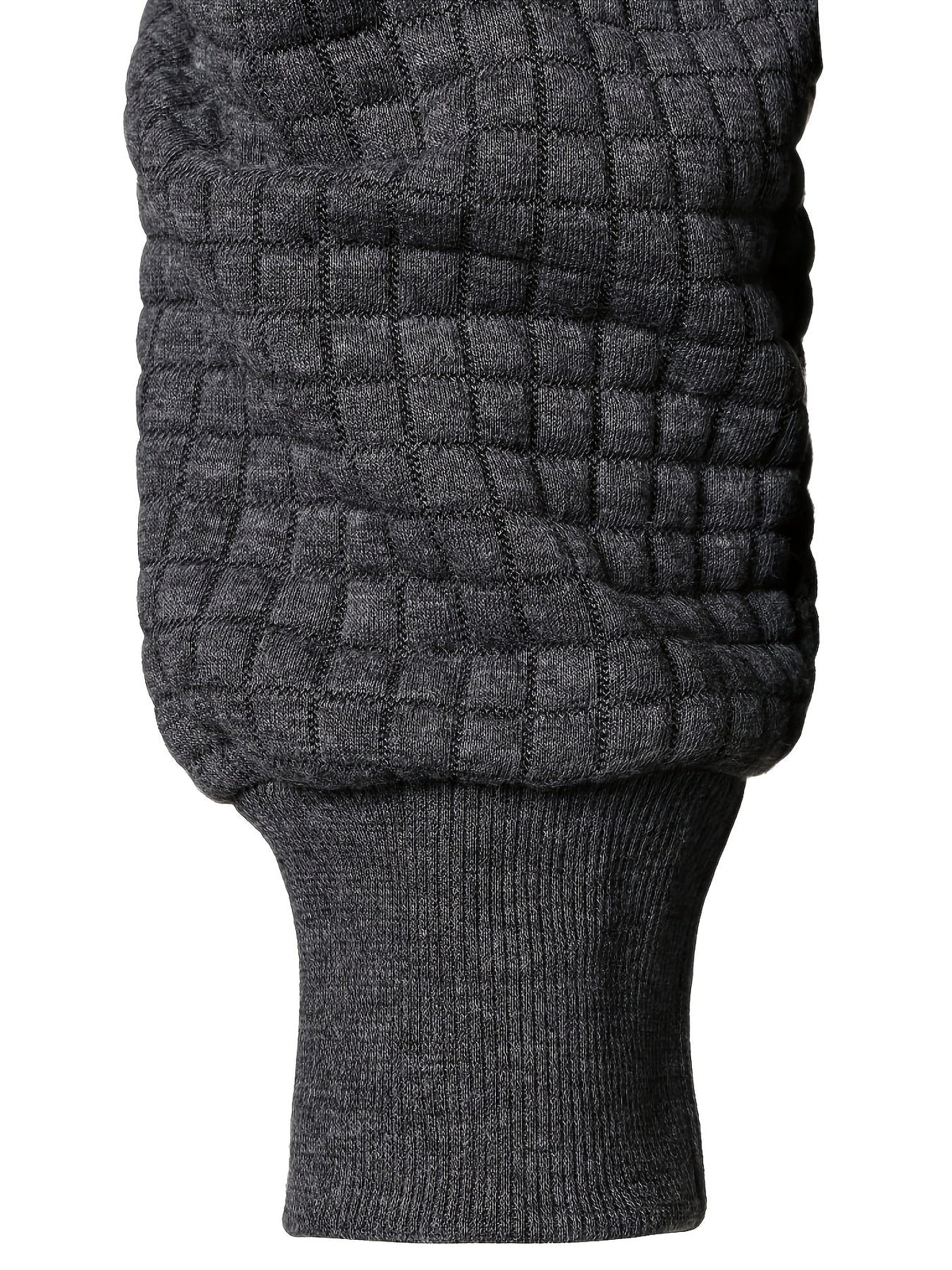 Textured Stand-Collar Jacket for Men | Casual Outerwear | Versatile Style - Satinni