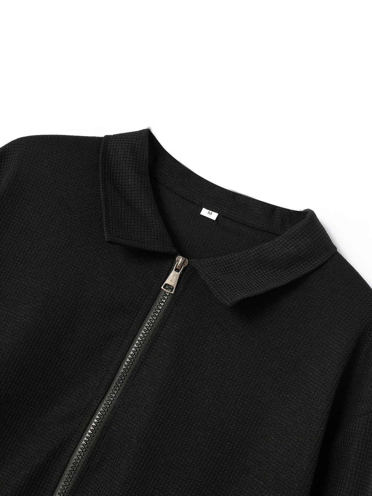 Textured Zip Jacket for Men | Casual Style | Versatile Outerwear - Satinnis
