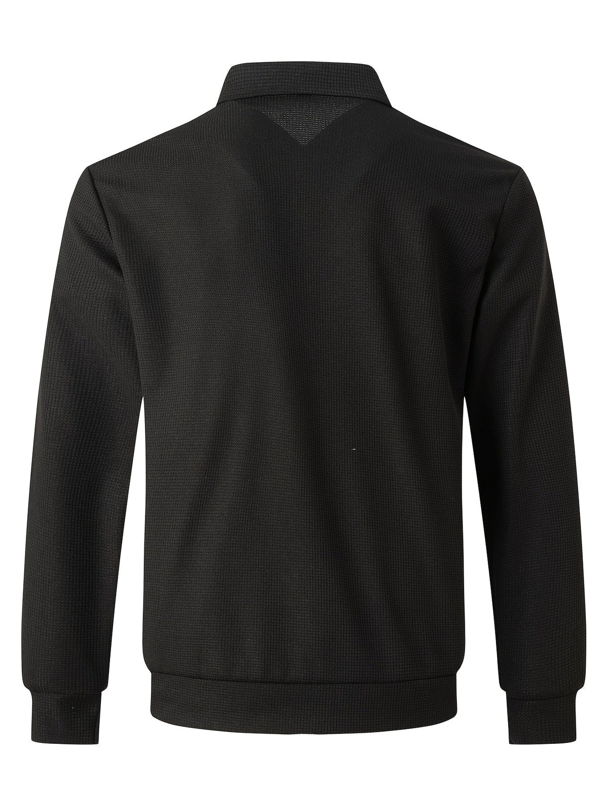 Textured Zip Jacket for Men | Casual Style | Versatile Outerwear - Satinnis