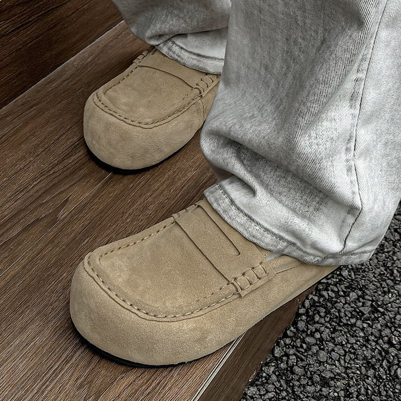 Thick-Soled Casual Retro Slippers for Men and Women, Yellow – Home, Outdoor - Satinni