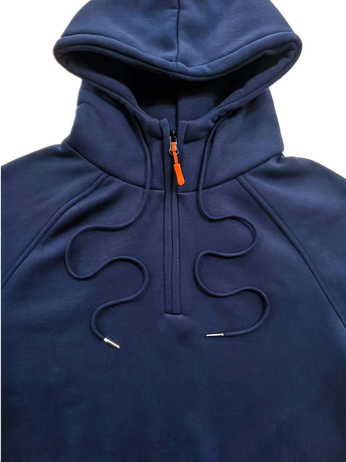 Utility Quarter-Zip Hoodie for Men | Comfortable Cotton Blend | Casual Wear - Satinnis