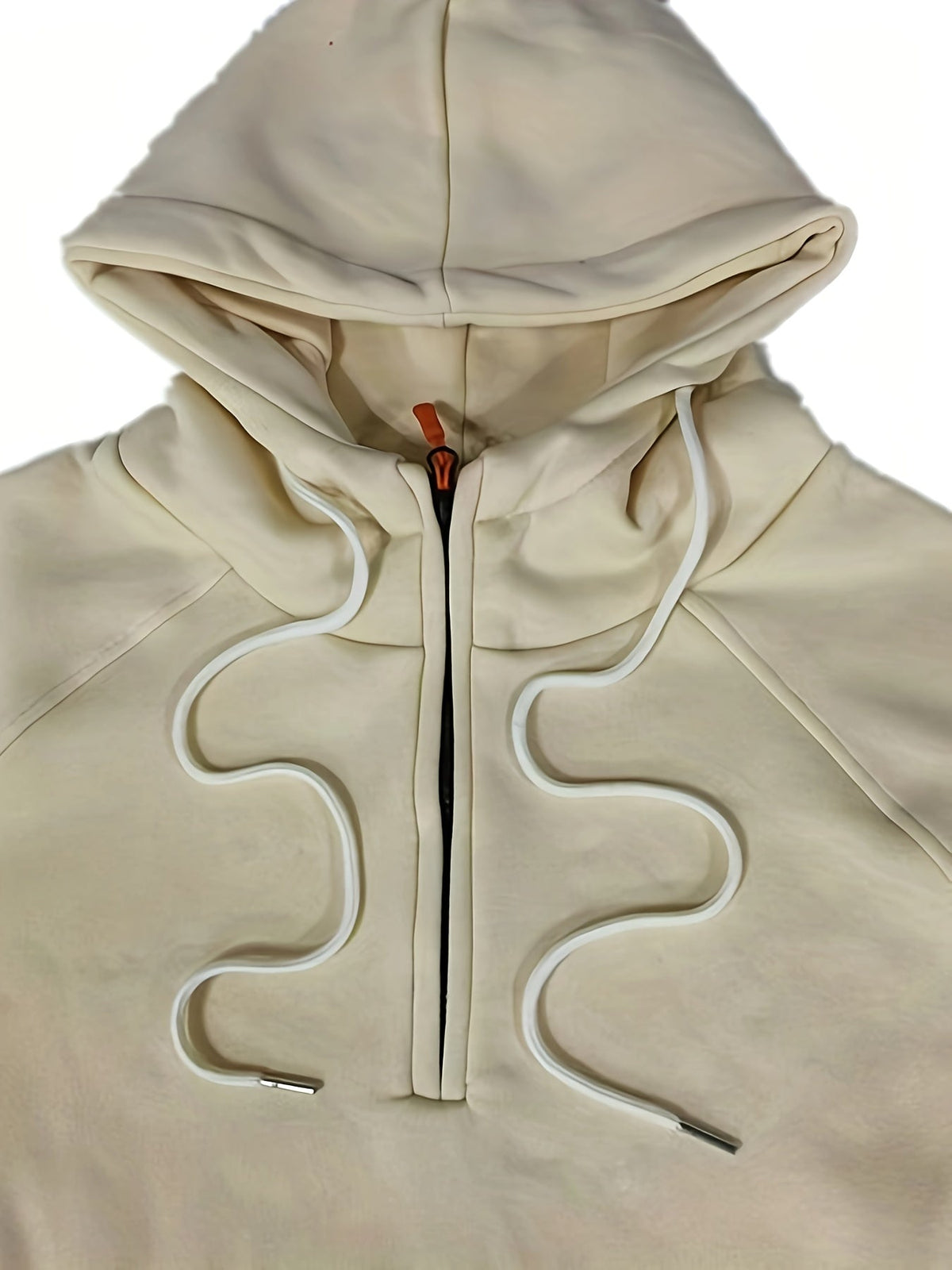Utility Quarter-Zip Hoodie for Men | Comfortable Cotton Blend | Casual Wear - Satinnis
