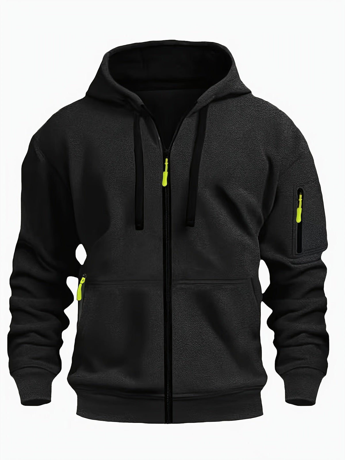Zip-Up Hoodie for Everyday Wear | Comfortable Cotton Blend | Casual Style - Satinni