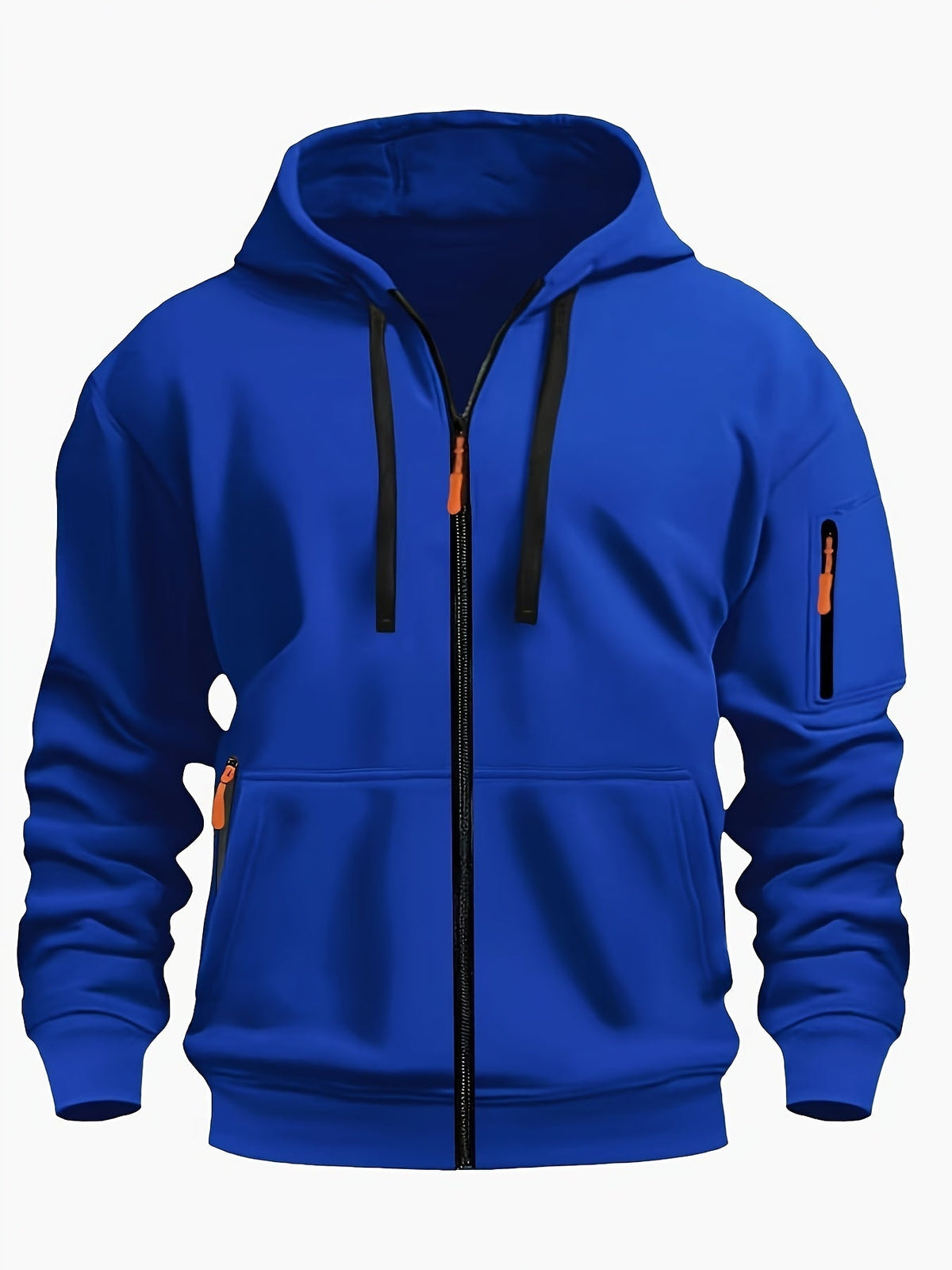 Zip-Up Hoodie for Everyday Wear | Comfortable Cotton Blend | Casual Style - Satinni