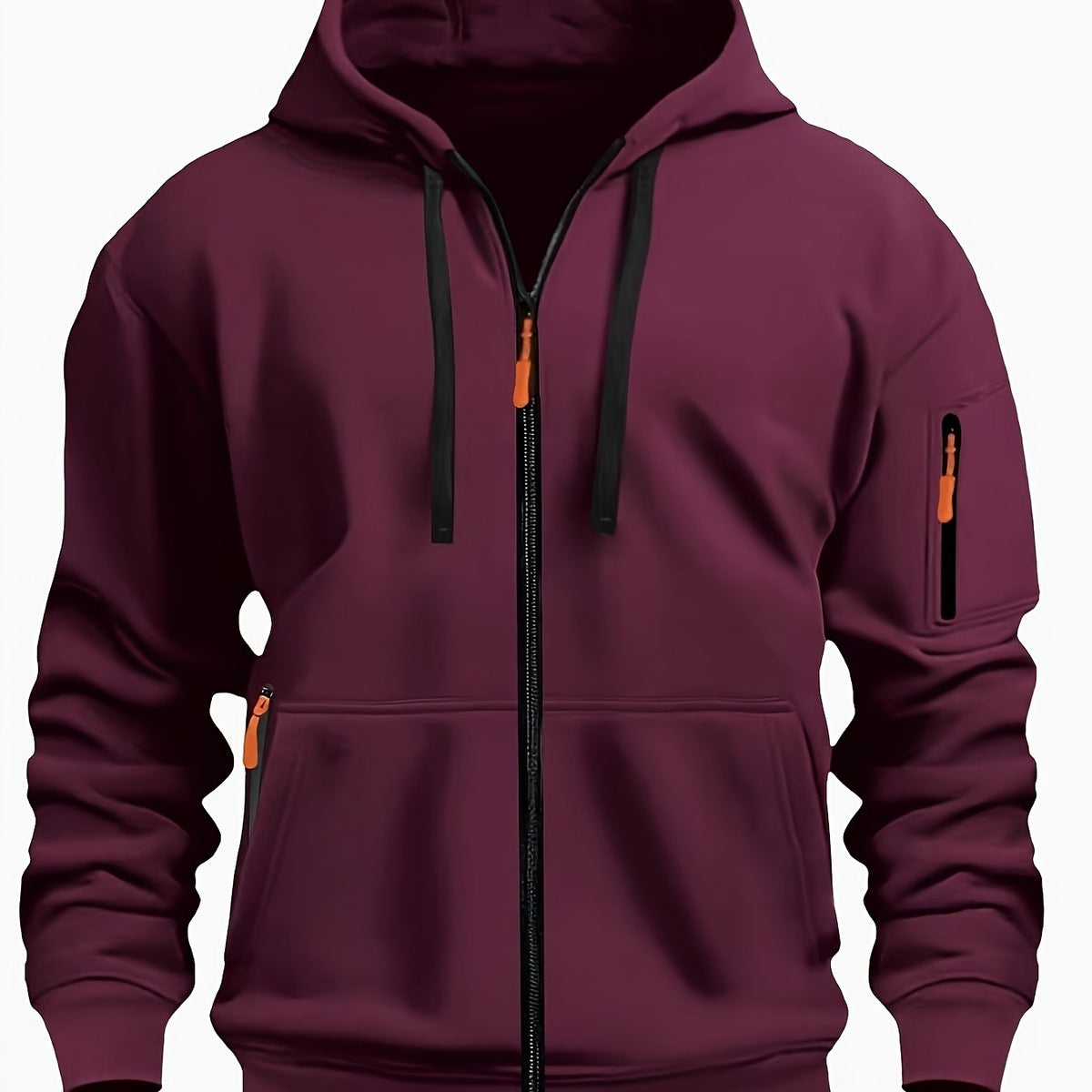 Zip-Up Hoodie for Everyday Wear | Comfortable Cotton Blend | Casual Style - Satinni
