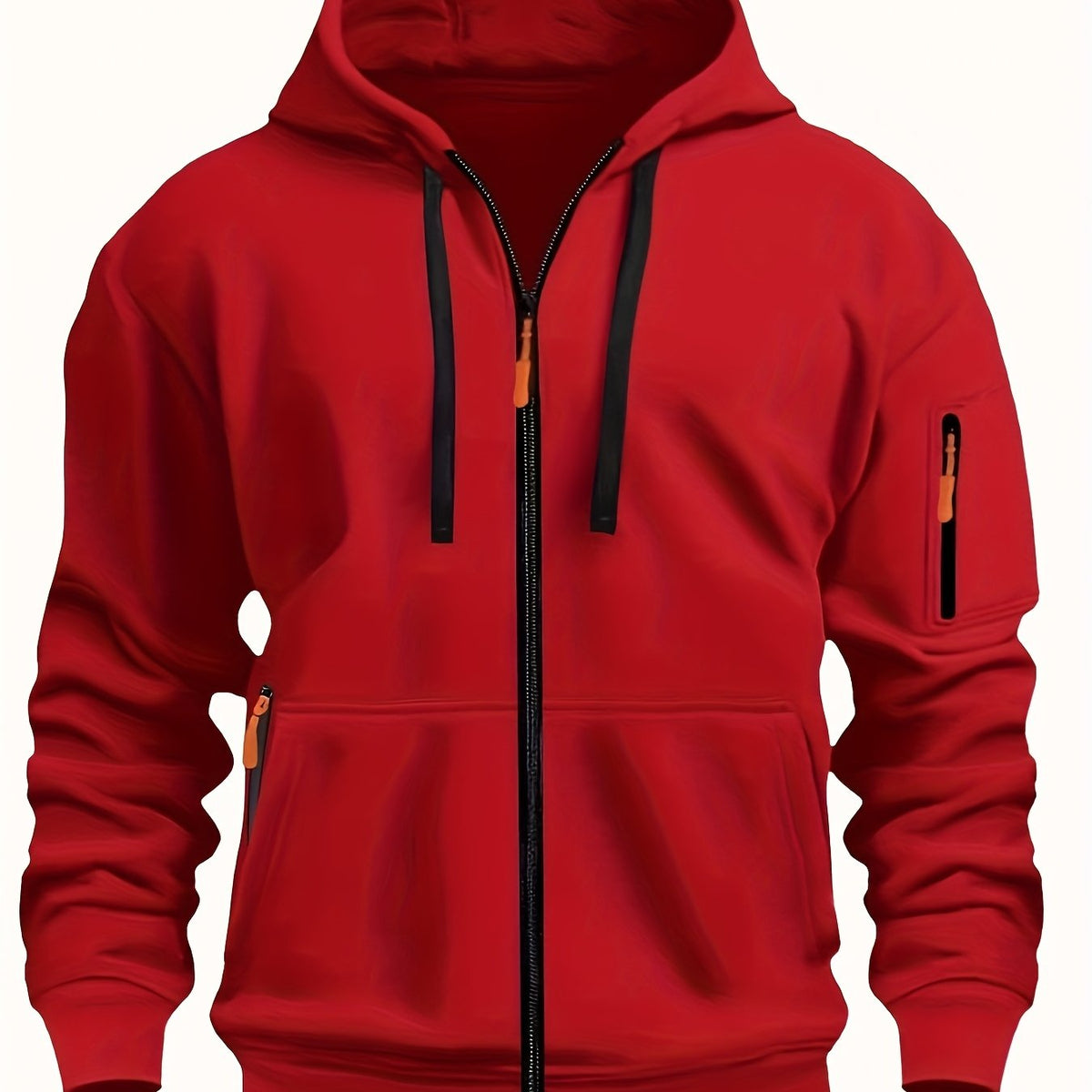 Zip-Up Hoodie for Everyday Wear | Comfortable Cotton Blend | Casual Style - Satinni