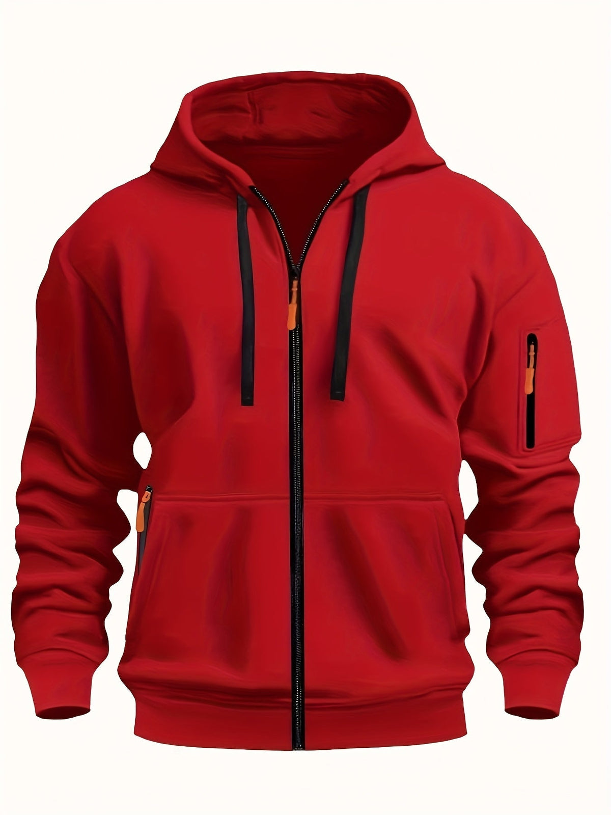 Zip-Up Hoodie for Everyday Wear | Comfortable Cotton Blend | Casual Style - Satinni